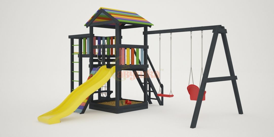 Детская площадка Савушка 5 BLACK